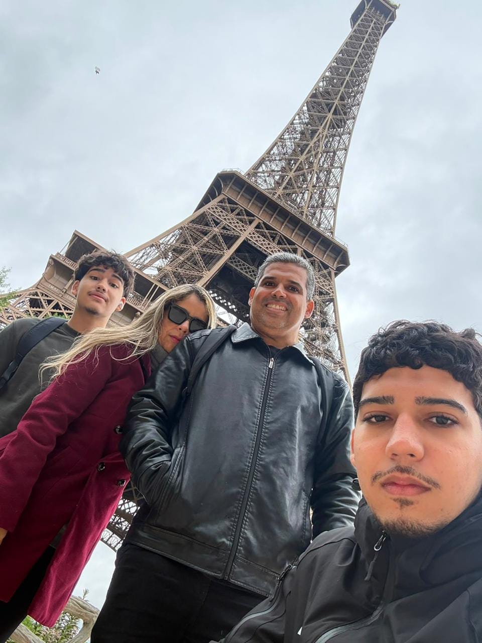 F. Ascari and family on an international journey