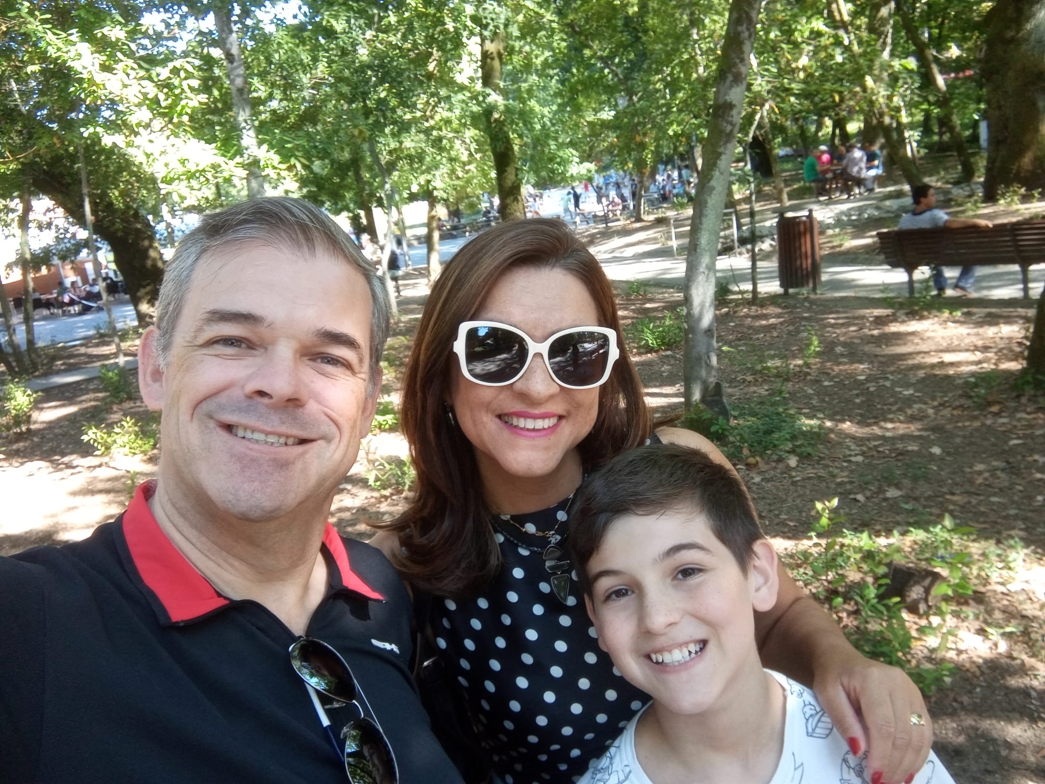 H. Rios and family