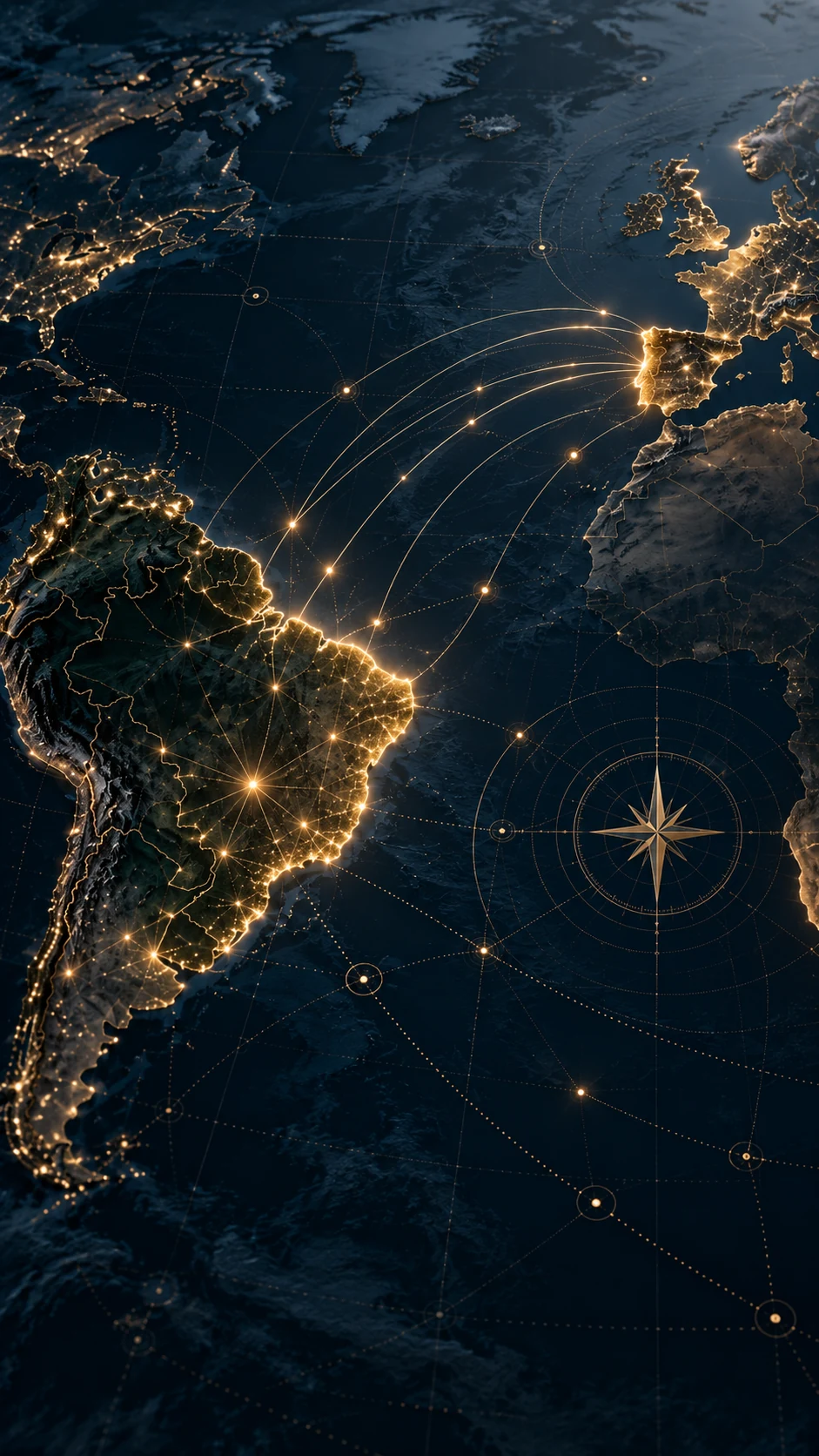 Mapa conceitual de oportunidades entre Brasil e Portugal